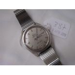 Omega stainless steel gents Seamaster wrist watch