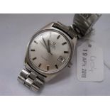 Omega stainless steel automatic gents wrist watch