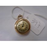 Small 14ct gold ladies fob watch