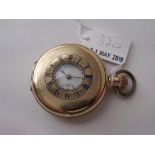 RG gents half hunter pocket watch