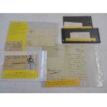 LITERARY AUTOGRAPHS ALS from Leigh Hunt to Thomas Powell, complete with original envolope also