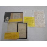 LITERARY AUTOGRAPHS ALS from Matthew Arnold, ALS from Thomas Hughes, ALS from Sabine Baring-Gould (
