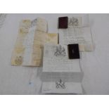 EARLY PASSPORTS 1839 passport, signed by Palmerston, 1875 passport signed Derby & 1900 passport