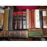 VARIOUS a box, incl. Encylopaedia Britannica facs. of 1771 ed. 3 vols. Picturesque America Vol. I