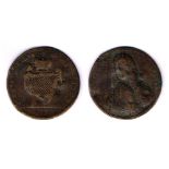 1753 Medal: The Patriots of Ireland The Speaker and Liberty. Struck in bronze on the occasion of the