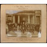 Circa 1910 Boys Brigade, Dublin Battalion, photograph of representative officers. By Chancellor,