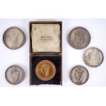 1845-1938 Agricultural medals by Woodhouse, Moore, Lizars and Parkes. Co. Longford Agricultural