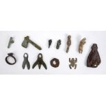 100BC - 900AD Includes circa 100BC Votive figure, Votive axe, Herm amulet, Viking 9th century AD