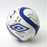 2011 Carling Nations Cup, football signed by the Republic of Ireland team. Together with a match