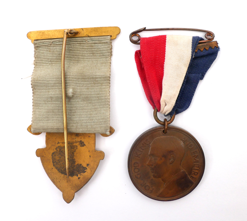 Circa 1935 Companions of Saint Patrick and 1936 Edward VIII Empire Day medals. Gilt and enamel medal - Image 2 of 2