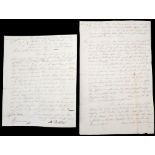 1804 Statements from five City of Cork Militia privates regarding an 'outrage'. Manuscript, 4pp,