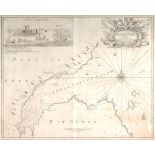 18th century sea charts, Captain Greenville Collins and Griegson Charts from Greenville Collins' '