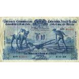 Currency Commission Consolidated Banknote 'Ploughman' Provincial Bank of Ireland Ten Pounds, 6-5-