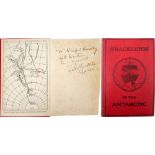 Shackleton, Sir Ernest. Shackleton in the Antarctic, signed by the author and inscribed to