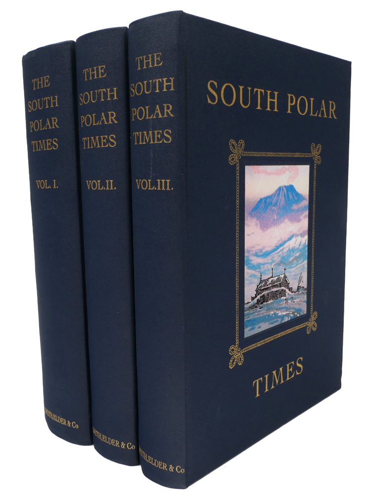 Shackleton, Ernest, et al. The South Polar Times 1902-1911, Centenary Edition. Orskey, Bonham,