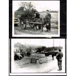 1962-1976 Northern Ireland troubles, press photographs. 19 black and white photographic prints of