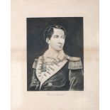 [1803] Robert Emmet portrait engraving. A print of Robert Emmet after J Hayes, in oak and gilt