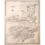 1837 Lewis's Atlas and Gems of the Killarney Lakes. Lewis's Atlas Comprising the Counties of Ireland