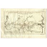 1779 A Plan of the Grand Canal from the City of Dublin to the River Shannon Published in the