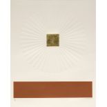 Patrick Scott HRHA (1921-2014) UNTITLED, 2009 Intaglio, carborundum, embossing with gold leaf; (