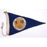 Cloth burgee for Bullock Boating Association Believed to have been established from the early 20th