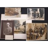 1920s Michael Collins, life, love and death, five photographs. A press photograph of the Irish