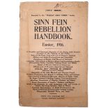 Sinn Fein Rebellion Handbook, 1917 edition. 1917 edition of the Handbook, an extremely useful