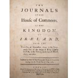 1641-1647 Journals of the House of Commons of the Kingdom of Ireland From the Ninth Day of November,