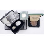 Eamon de Valera. Padraig Pearse and John F. Kennedy commemorative medals and coins. (4) De Valera