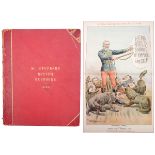 1890 St Stephen's Review Cartoons, bound, featuring CS Parnell, Home Rule, Irish Land Bill, etc.