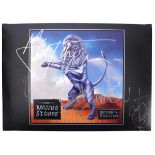 The Rolling Stones, signed Bridges to Babylon, media promotion packaging. Signed in silver