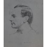 1916 Padraig Pearse's portrait. A lithographic printing plate for the iconic portrait of Padraig