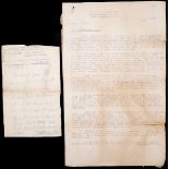 October - November 1922, Oglaigh na h-Eireann, handwritten general orders and Official Bulletins.