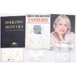 John Cleese, Helen Mirren and Alan Parker a collection of autographed books. Cleese, John and