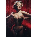 Kylie Minogue photograph by Ali Mahdavi A glossy colour print of a three quarter length portrait