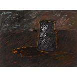 Michael Mulcahy (b.1952) CONTAINER, 1988 oil on paper with Taylor Galleries label on reverse 22 by