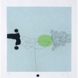 Victor Pasmore British, CH, CBE (1908-1998) SENSORY WORLD (5), 1996 etching with aquatint in