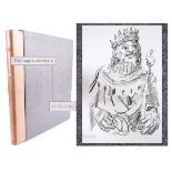 Shakespeare, William. King Lear. With lithographs by Oskar Kokoschka. Limited edition, signed.