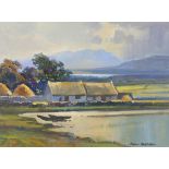 John Skelton (1923-2009) KERRY HOMESTEAD, CUANANA, CO. KERRY, 2000 oil on board, signed lower right;