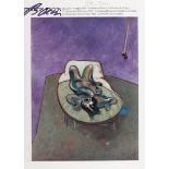 Francis Bacon (1909-1992) [LYING FIGURE, 1966] EXHIBITION POSTER, 1983 , signed top centre, 28 by