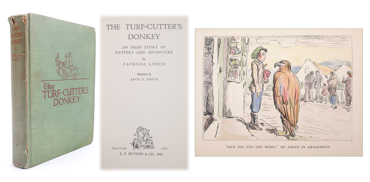 Jack Butler Yeats RHA (1871-1957) THE TURFCUTTER'S DONKEY by PATRICIA LYNCH E.P. Dutton & Co., Inc.,
