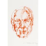 Louis le Brocquy HRHA (1916-2012) IMAGE OF SELF, 1993 and SEEING HIS WAY lithograph on Rives