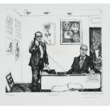 Hector McDonnell RUA (b.1947) COLLECTION OF FIVE ETCHINGS limited edition etchings; (5); (all