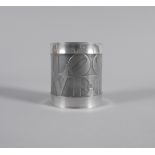 Robert Indiana (1928-2018) LOVE CUP, 1995 pewter; (proof from an edition of 300), with stamp of