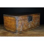 A 17th Century Walnut & Elm Bible Box.
