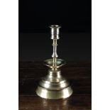 A Fine 16th Century Gilt Brass Candlestick, Circa 1530.