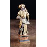 A Polychromed Oak Carving of a Prophet, Circa 1515.