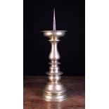 A Large 17th Century Bronze Pricket Candlestick, 20 in (51 cm) in height.