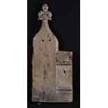 A Fabulous, Rare 15th Century East Anglian Dry Oak Pew End.