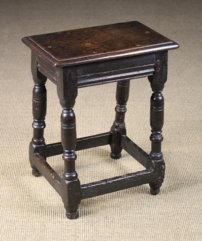 A Good 17th Century Joint Stool.